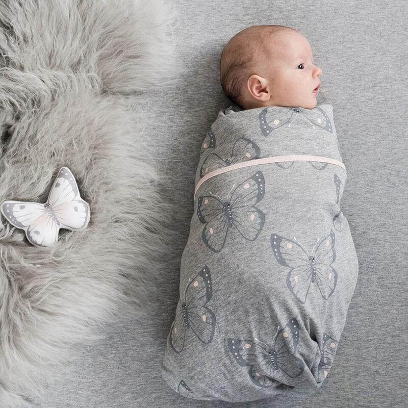 Baby Cotton Swaddle Animal Print - Image 6
