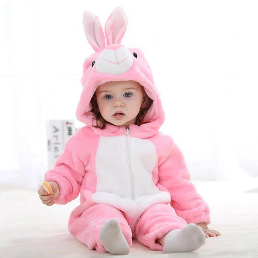 Soft Baby Animal Romper - Image 12