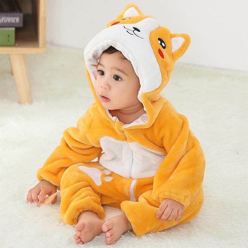 Soft Baby Animal Romper - Image 18