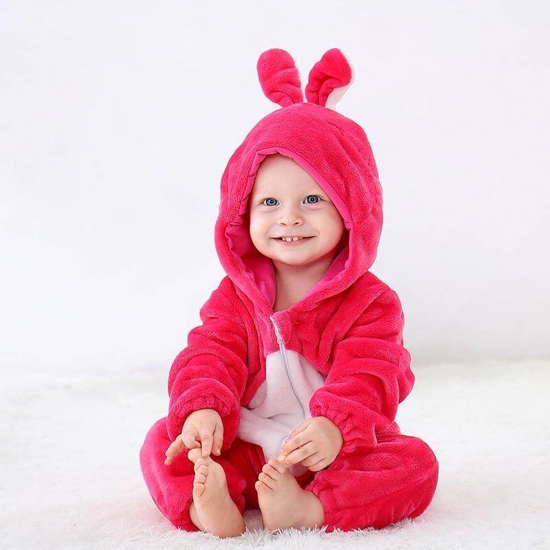 Soft Baby Animal Romper - Image 21