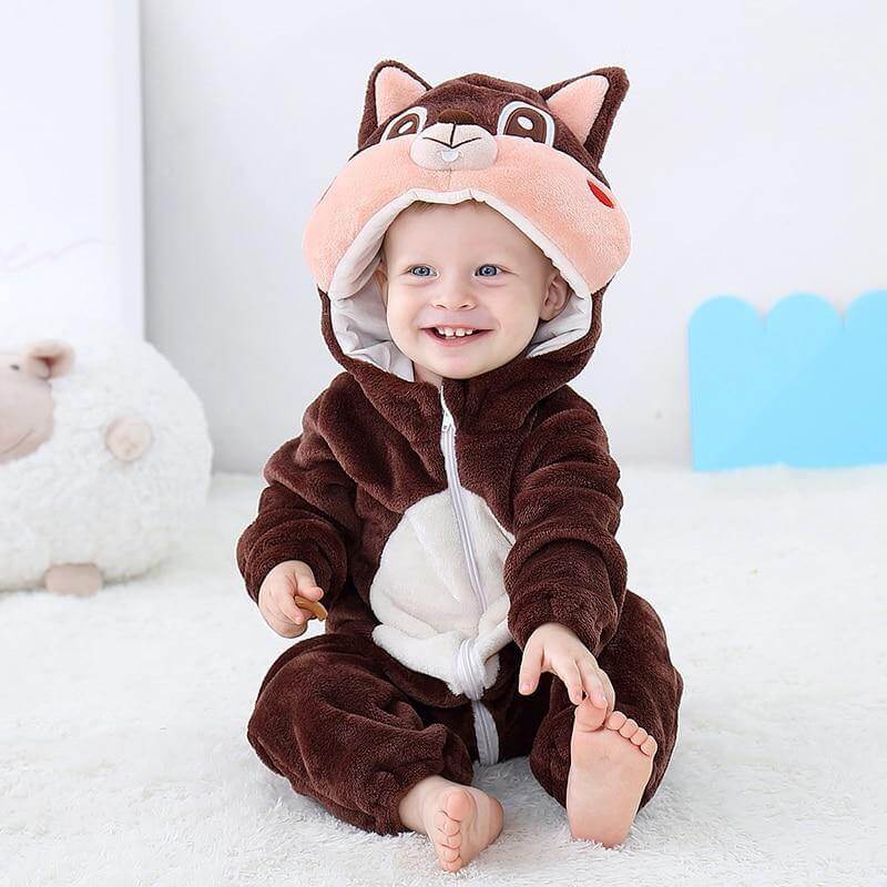 Soft Baby Animal Romper - Image 22