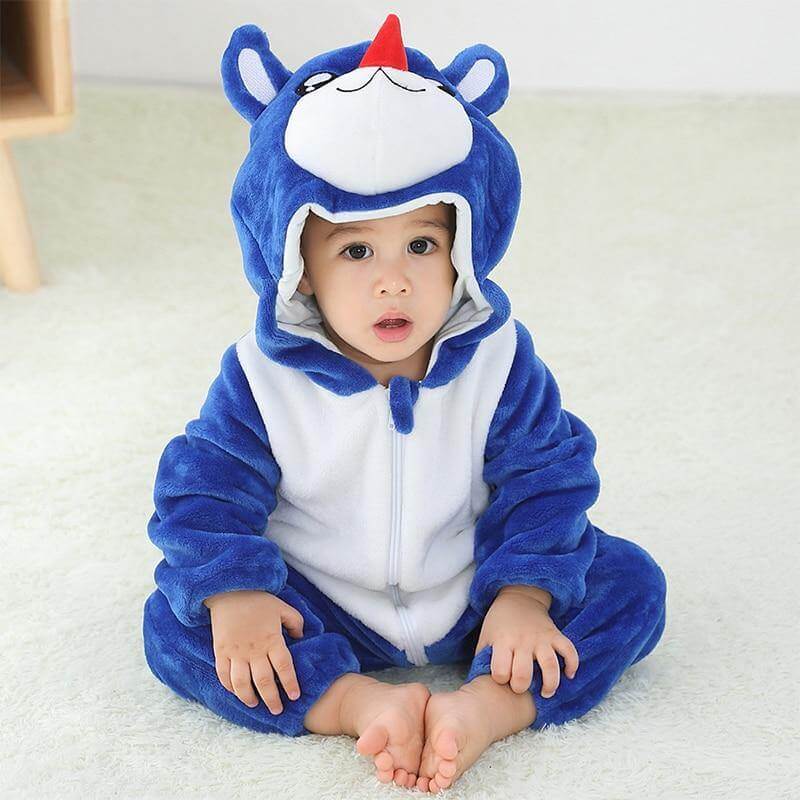 Soft Baby Animal Romper - Image 23