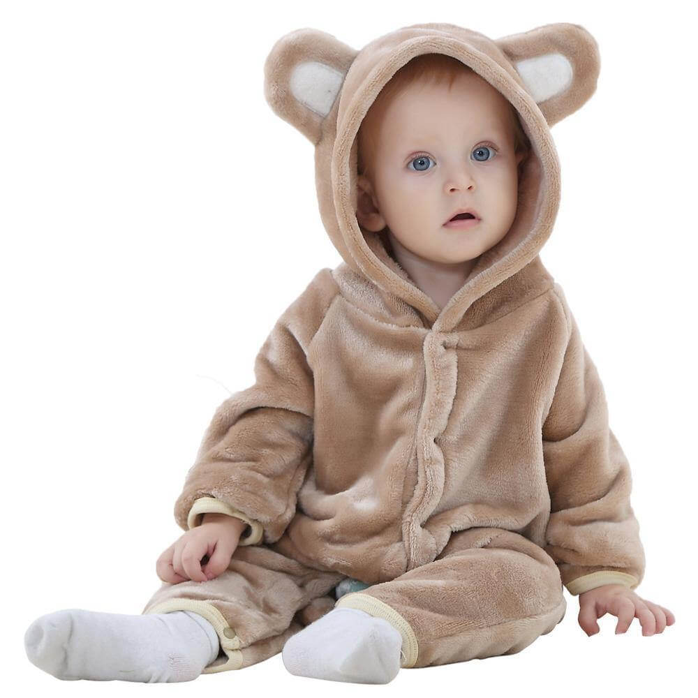 Soft Baby Animal Romper - Image 34