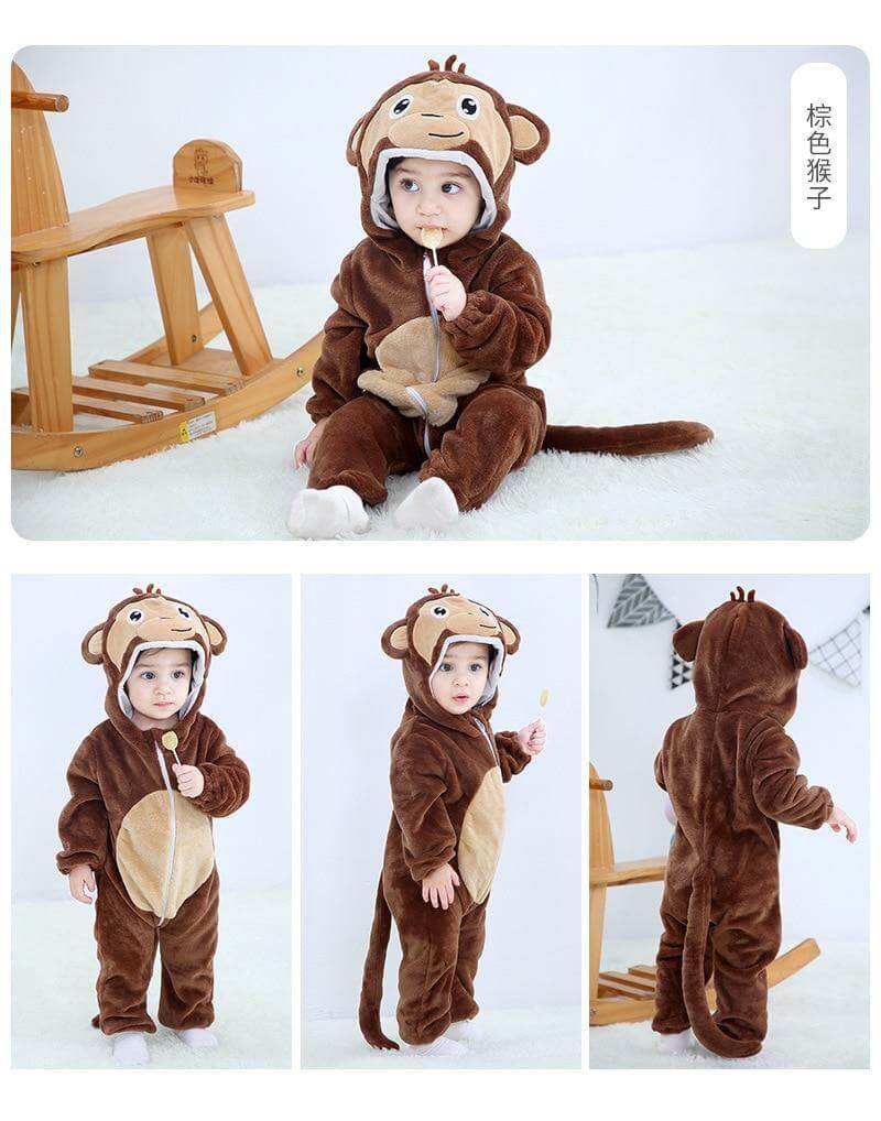 Soft Baby Animal Romper - Image 4