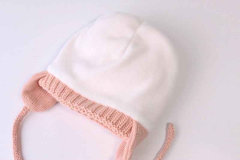 Baby Cotton Knitted Earflap Beanie Bonnet Cap - Image 9