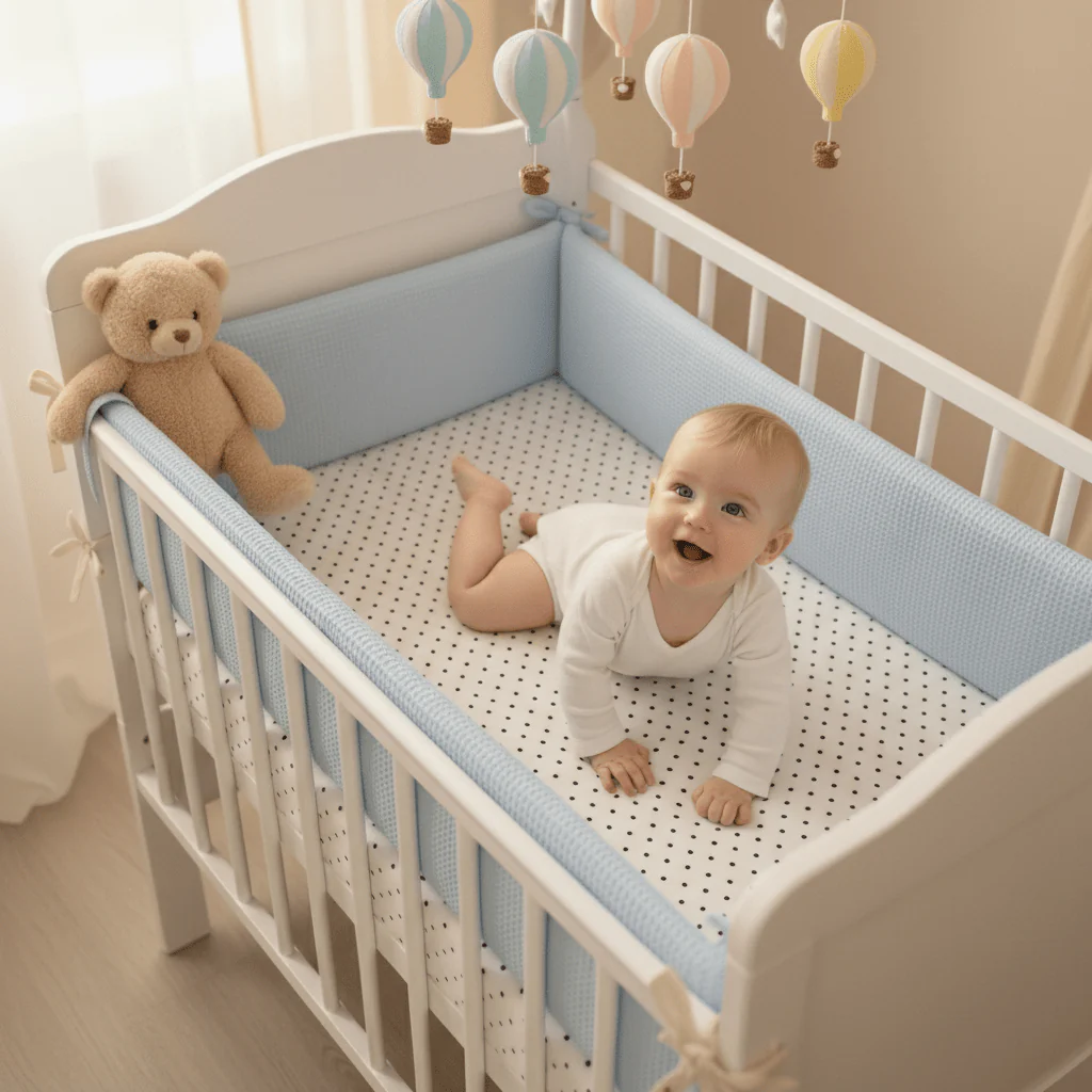 Premium Baby Crib Cushion - Cushy™ - Image 3