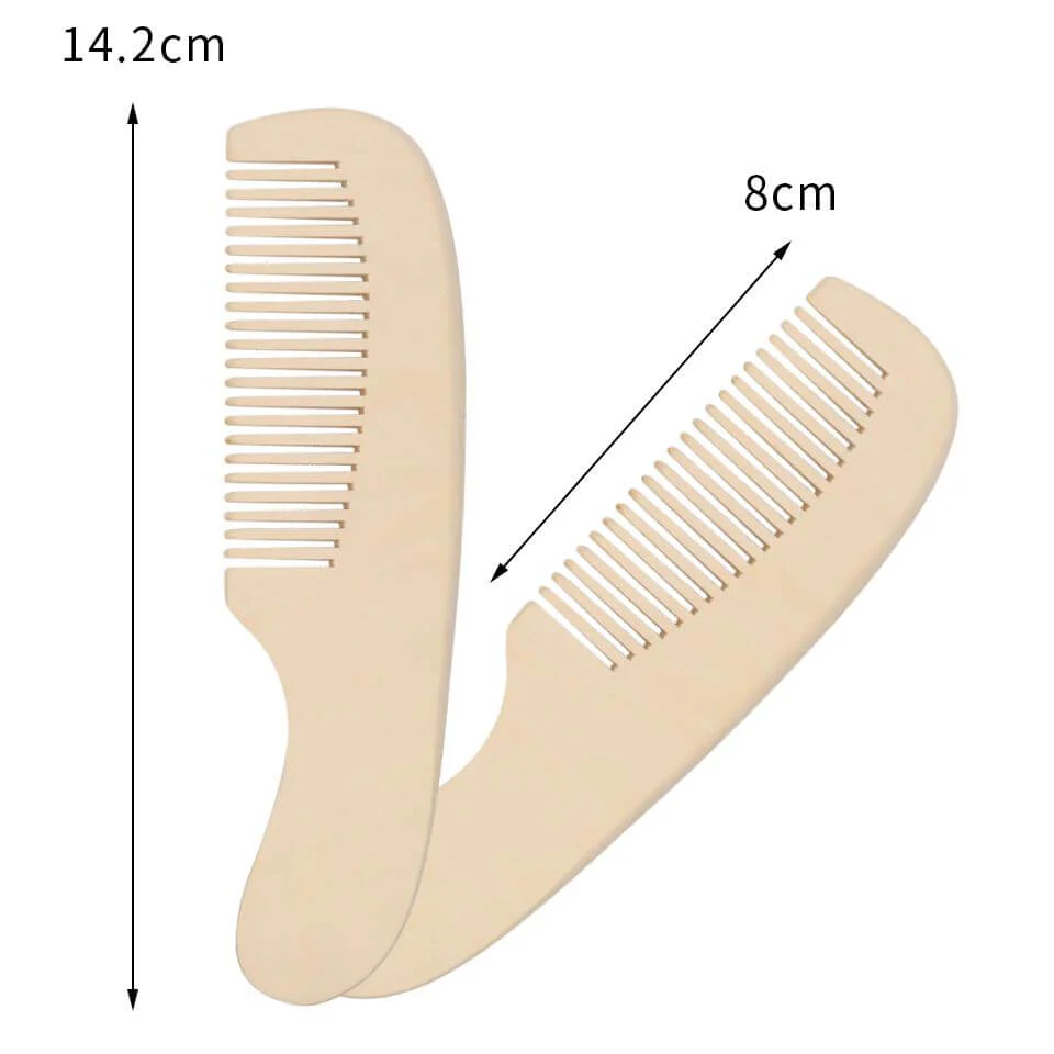 Soft Wool Baby Hair Brush Set - Image 4