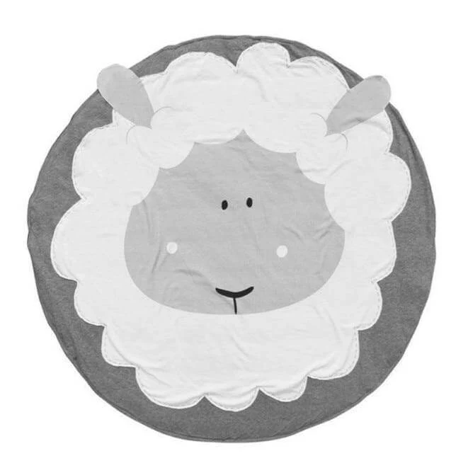 Baby Play Animal Round Soft Mat - Image 7