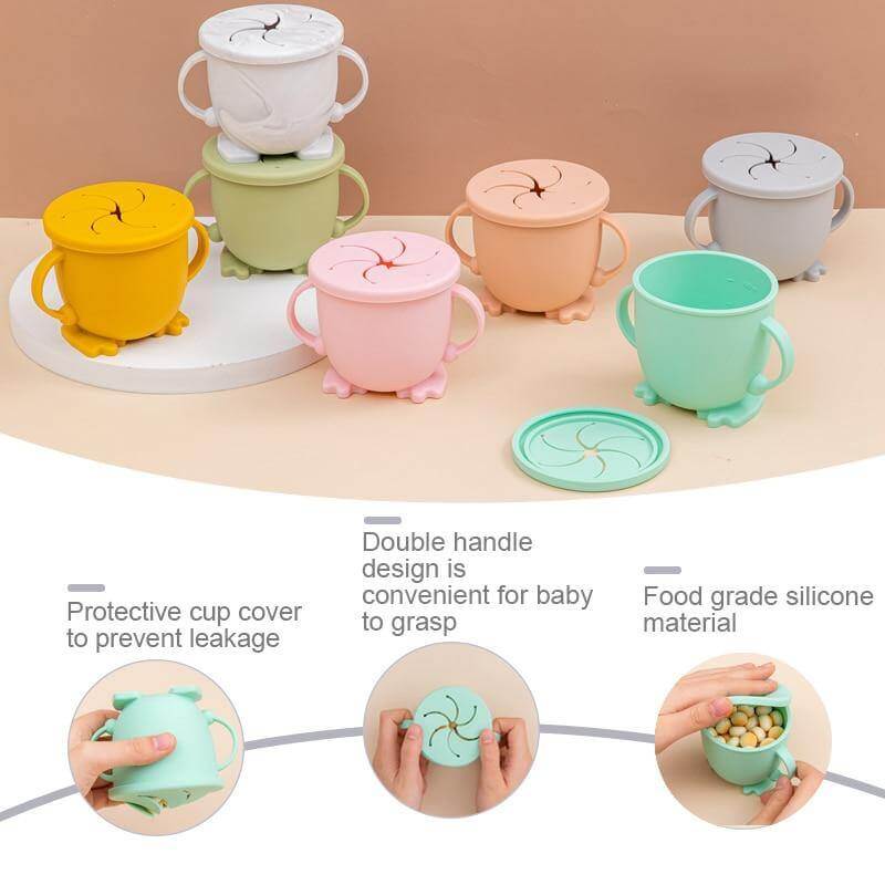 Baby Silicone Snack Cup - Image 9