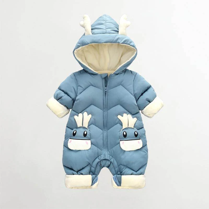 Baby Thick Winter Jumpsuit - Image 3