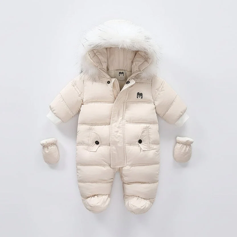 Baby Winter Warm Jumpsuit - Image 4