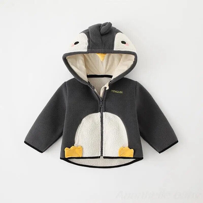 Casual Baby Jacket Animal Cartoon - Image 7
