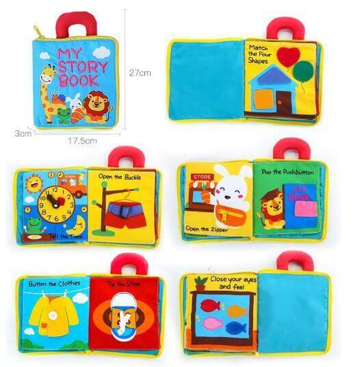 3D Soft Cloth Baby Books - Image 4