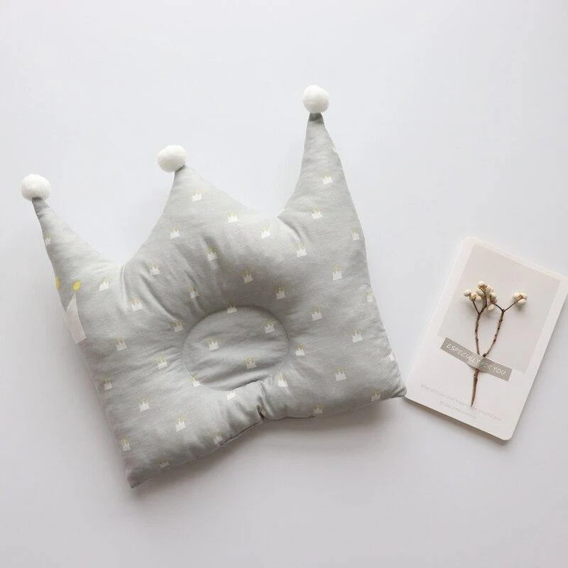 Crown Shape Head Protection Baby Pillow - Image 18