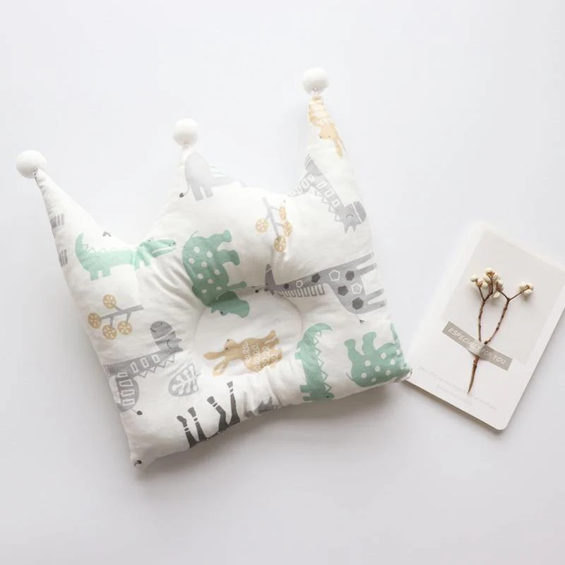 Crown Shape Head Protection Baby Pillow - Image 19
