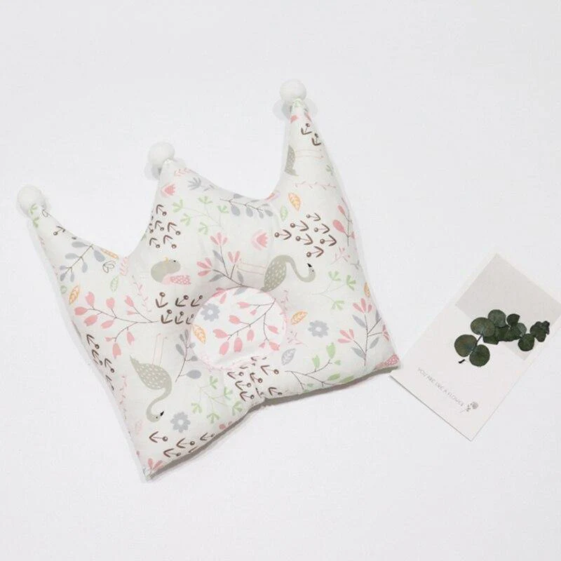 Crown Shape Head Protection Baby Pillow - Image 8