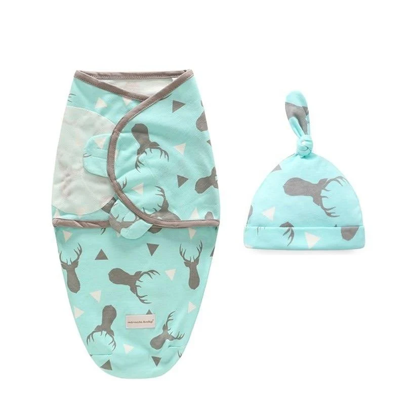 Organic Newborn Swaddle Wrap - Image 7