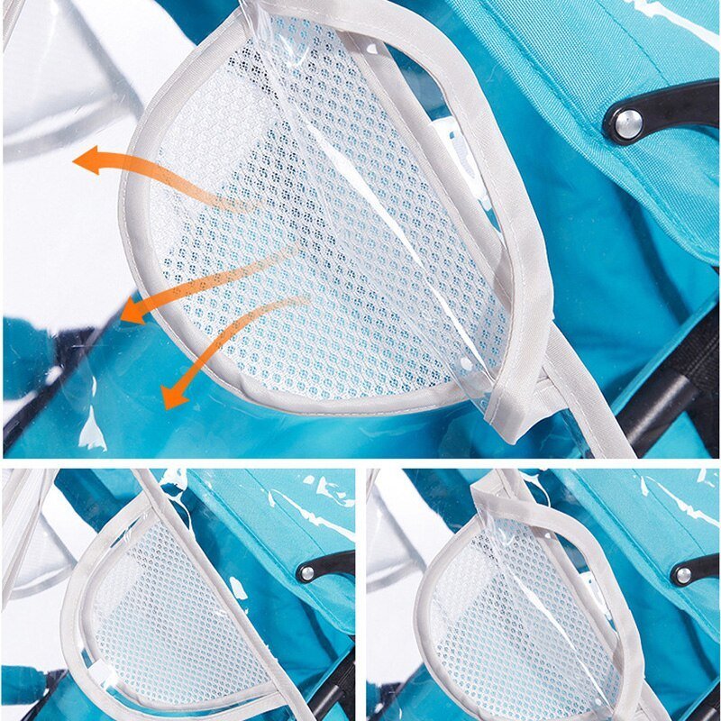 Universal Baby Stroller Rain Cover - Image 6