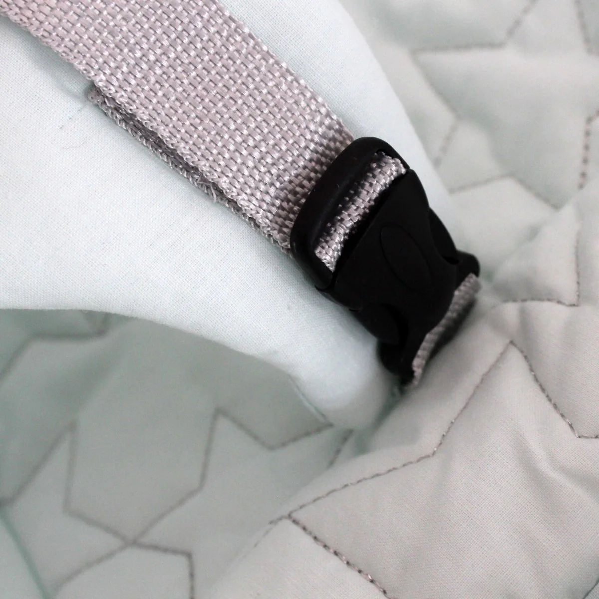 Natural Wooden Organic Cotton Cushion Baby Rocker - Image 13